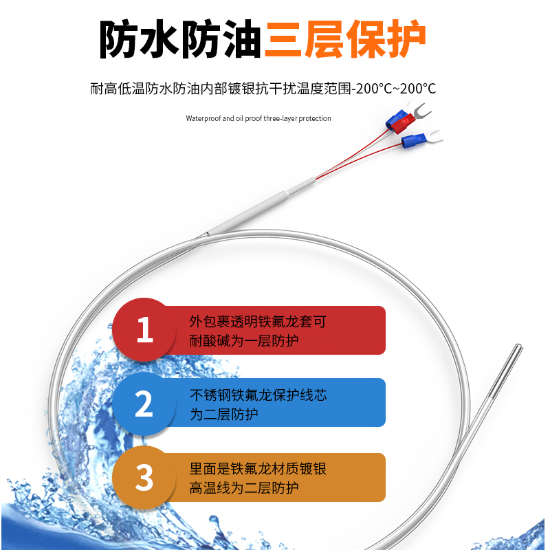 鐵氟龍熱電阻12_http://m.gzyuanda.com_溫度儀表_第2張