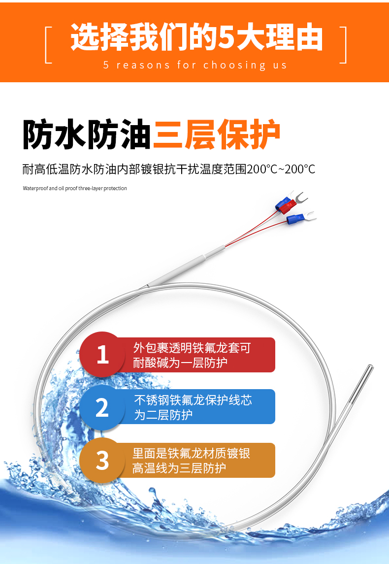 鐵氟龍熱電阻12_http://m.gzyuanda.com_溫度儀表_第8張